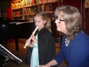 Ilonka f+©r konserten 7. mai